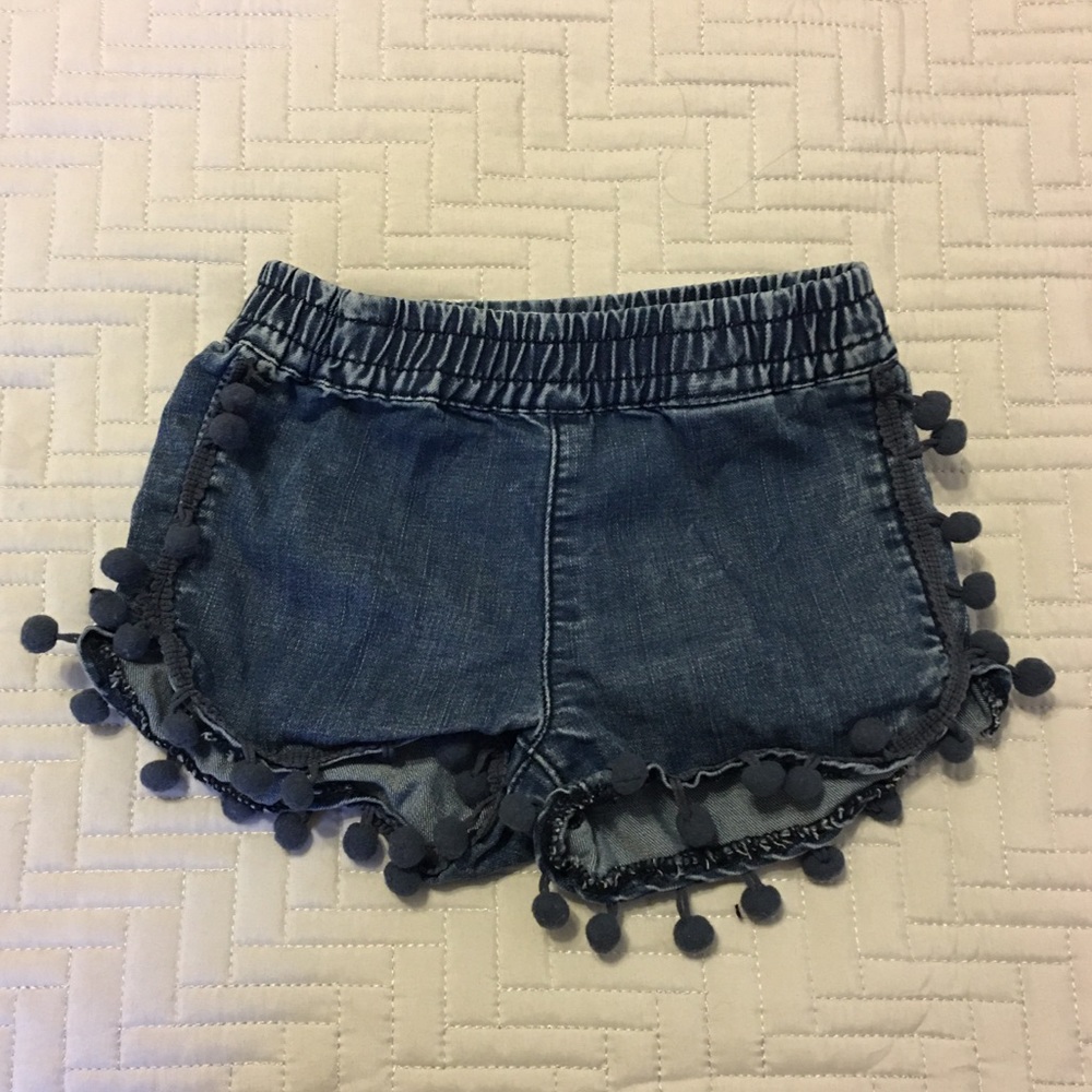 Hudson Jeans Pom Pom Denim Shorts